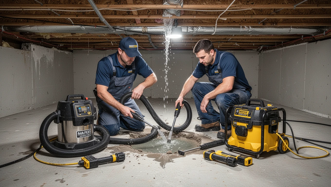 Crawl Space Water Removal